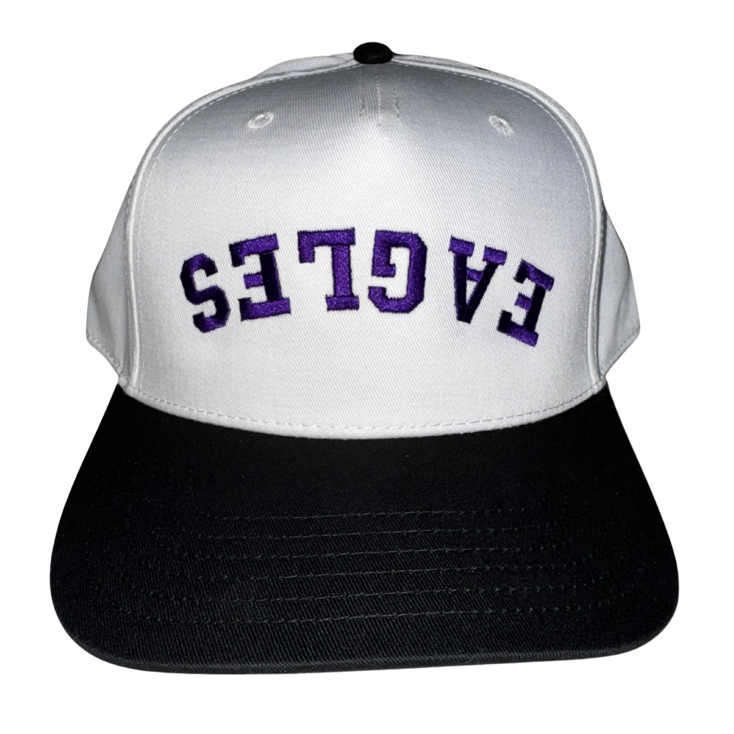 Eagles Embroidered Upside Down Hat