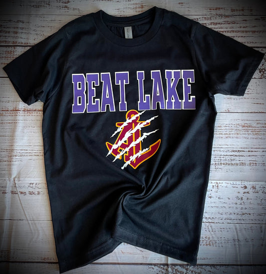 Adult or Youth Beat Lake T-Shirt - Apparel & Accessories