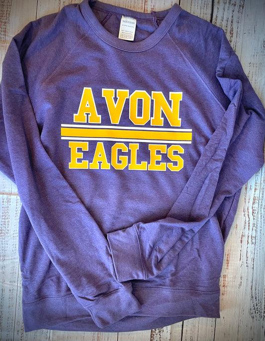 Avon Eagles Classic Break Crewneck or Hoodie - sweatshirt