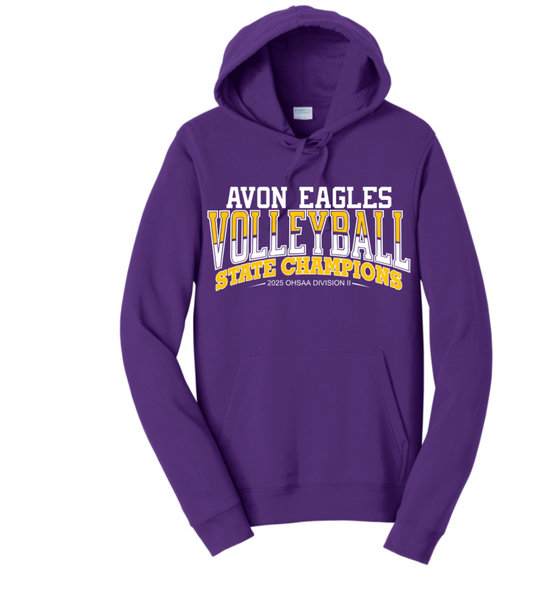 Volleyball State Champion Hoodie