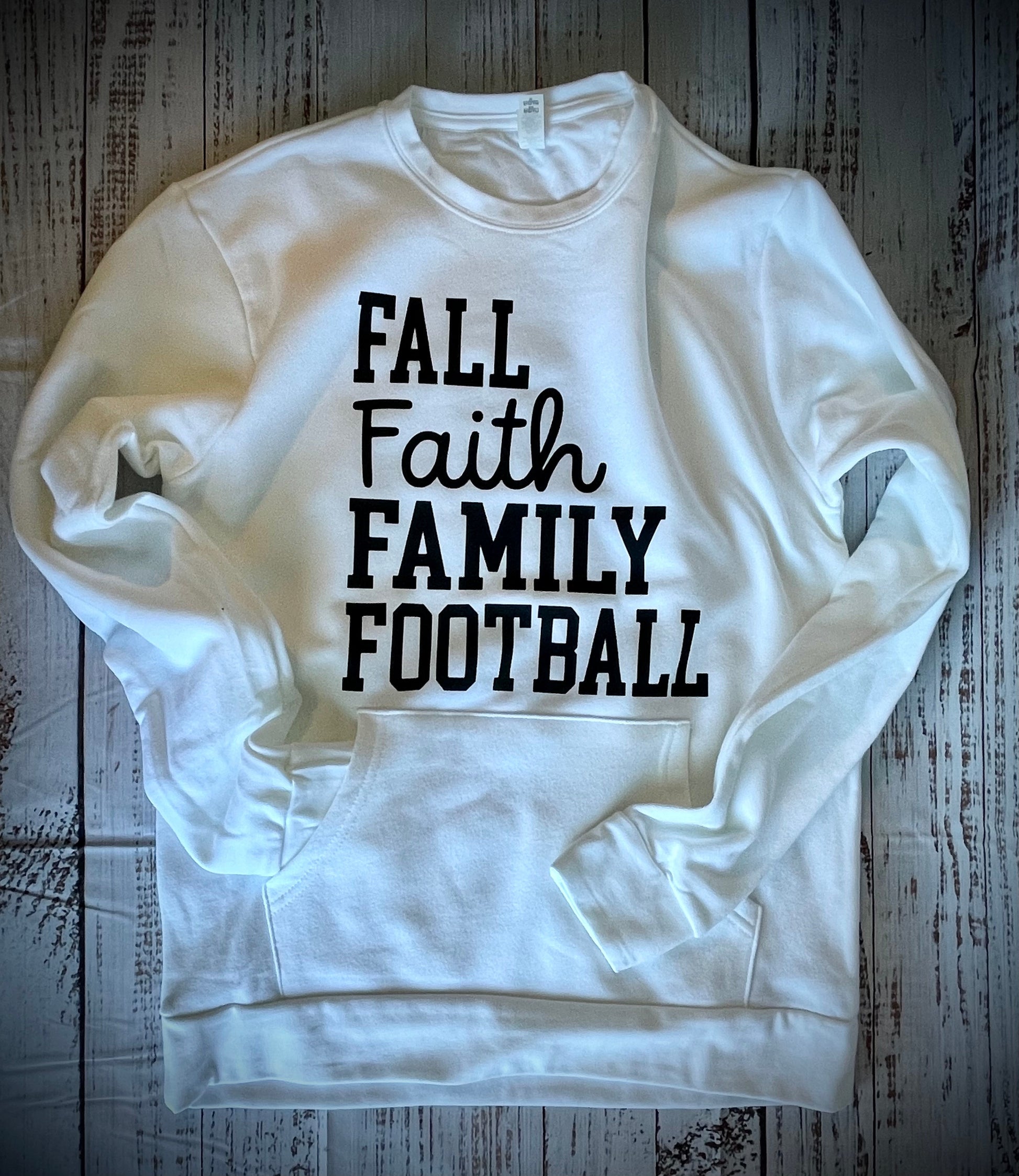 Fall Faith Family Football - Apparel & Accessories