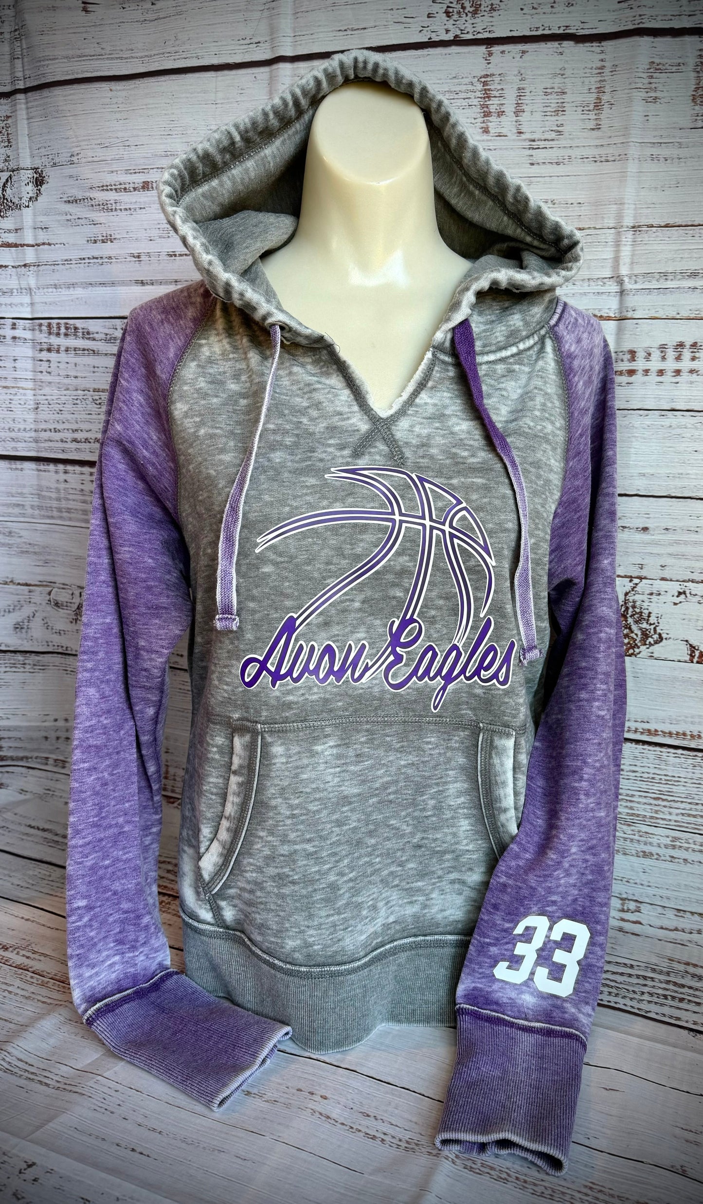 Ladies Avon Basketball Vintage - Hoodies