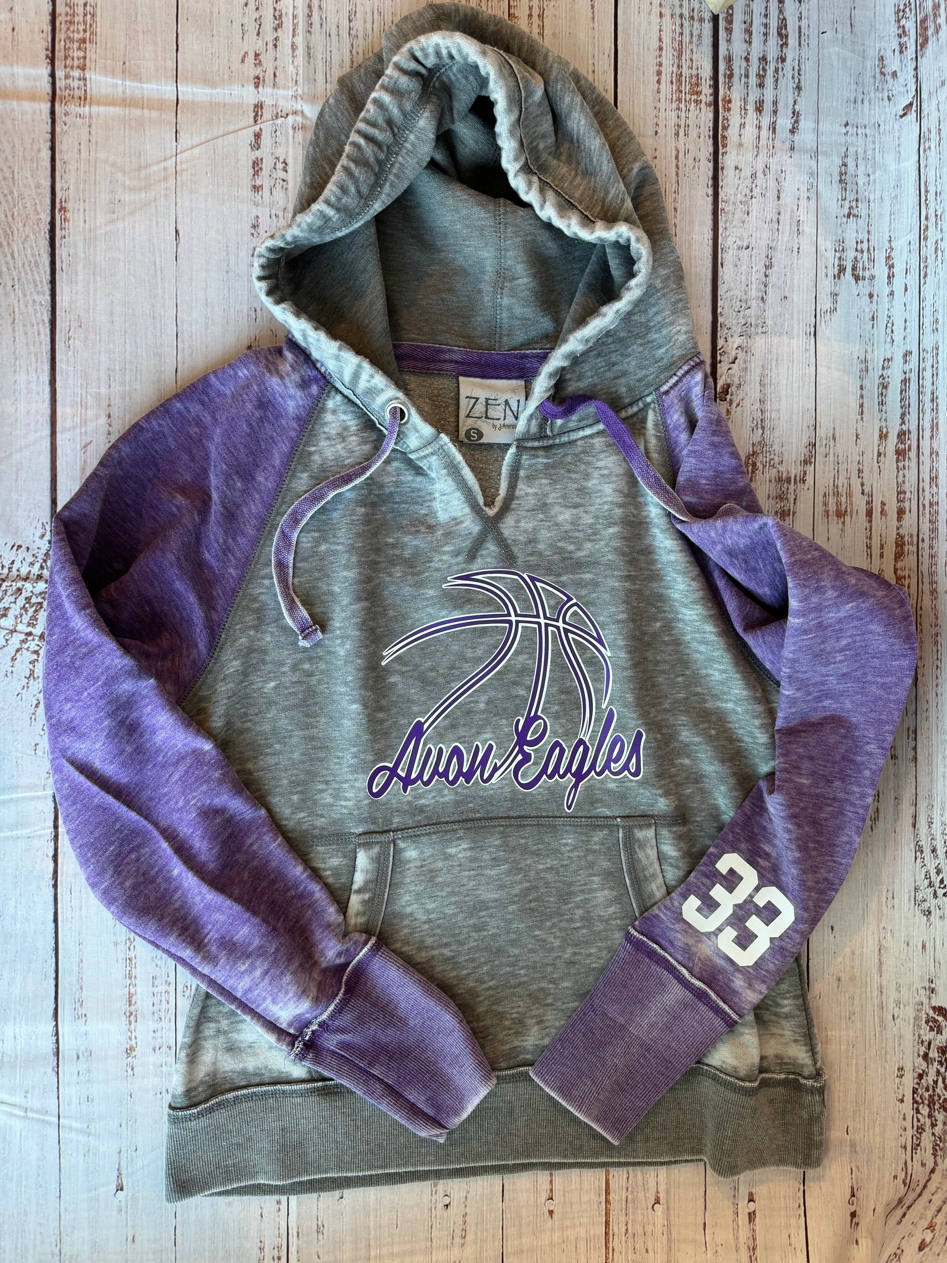 Ladies Avon Basketball Vintage - Hoodies