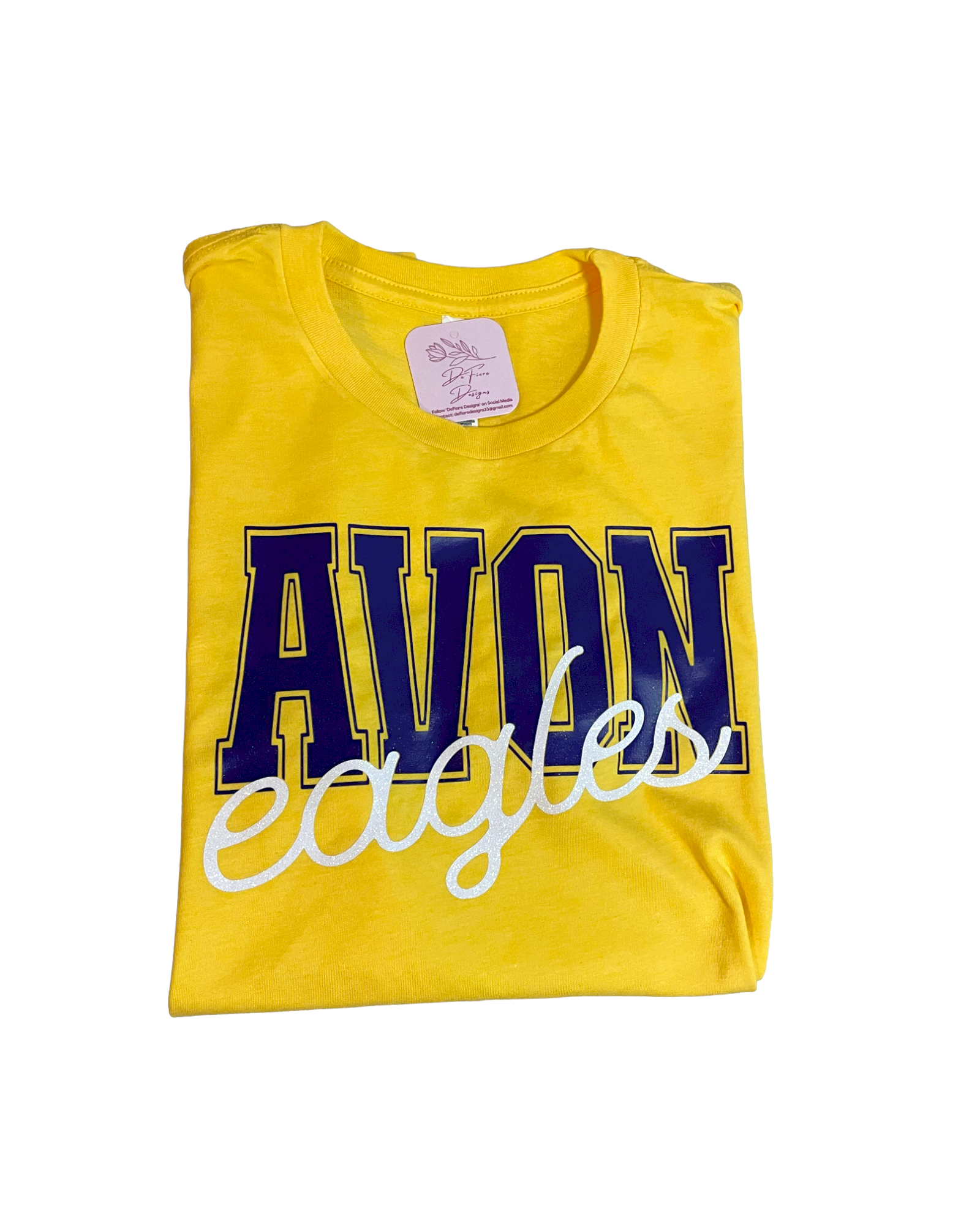 Youth Campus Block Avon Eagles T-Shirt – DeFiore Designs