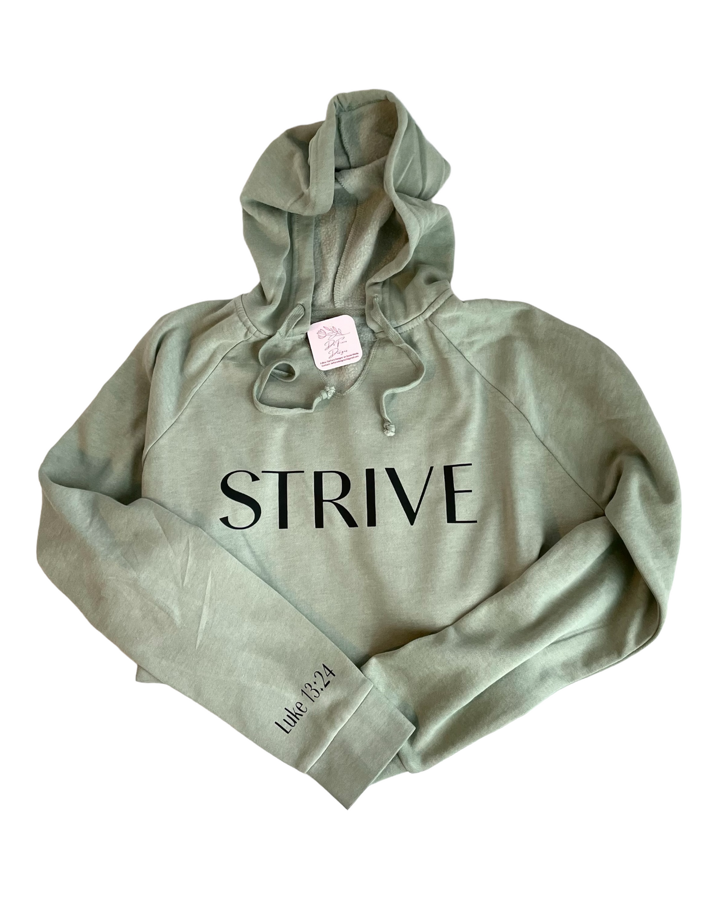 STRIVE Luke 13:24 - Ladies Hoodie