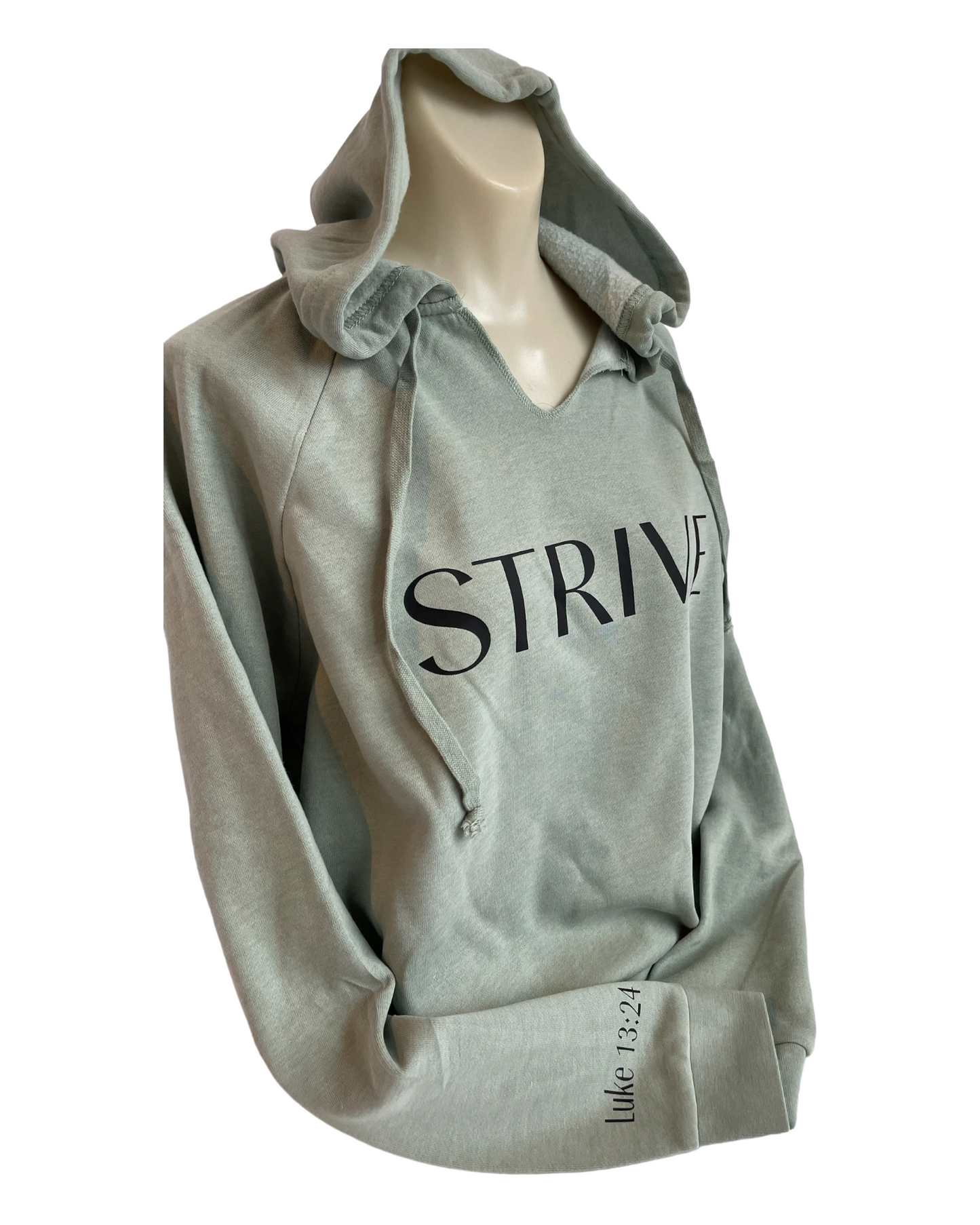 STRIVE Luke 13:24 - Ladies Hoodie