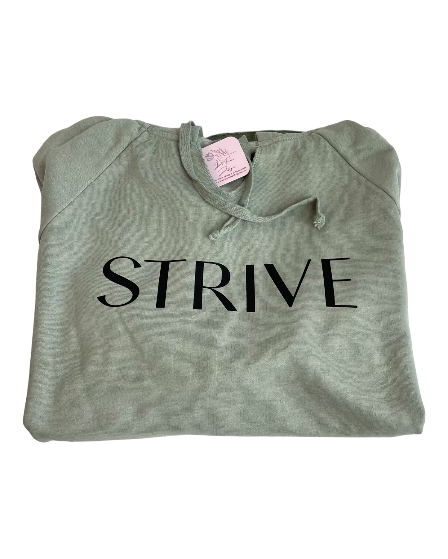 STRIVE Luke 13:24 - Ladies Hoodie