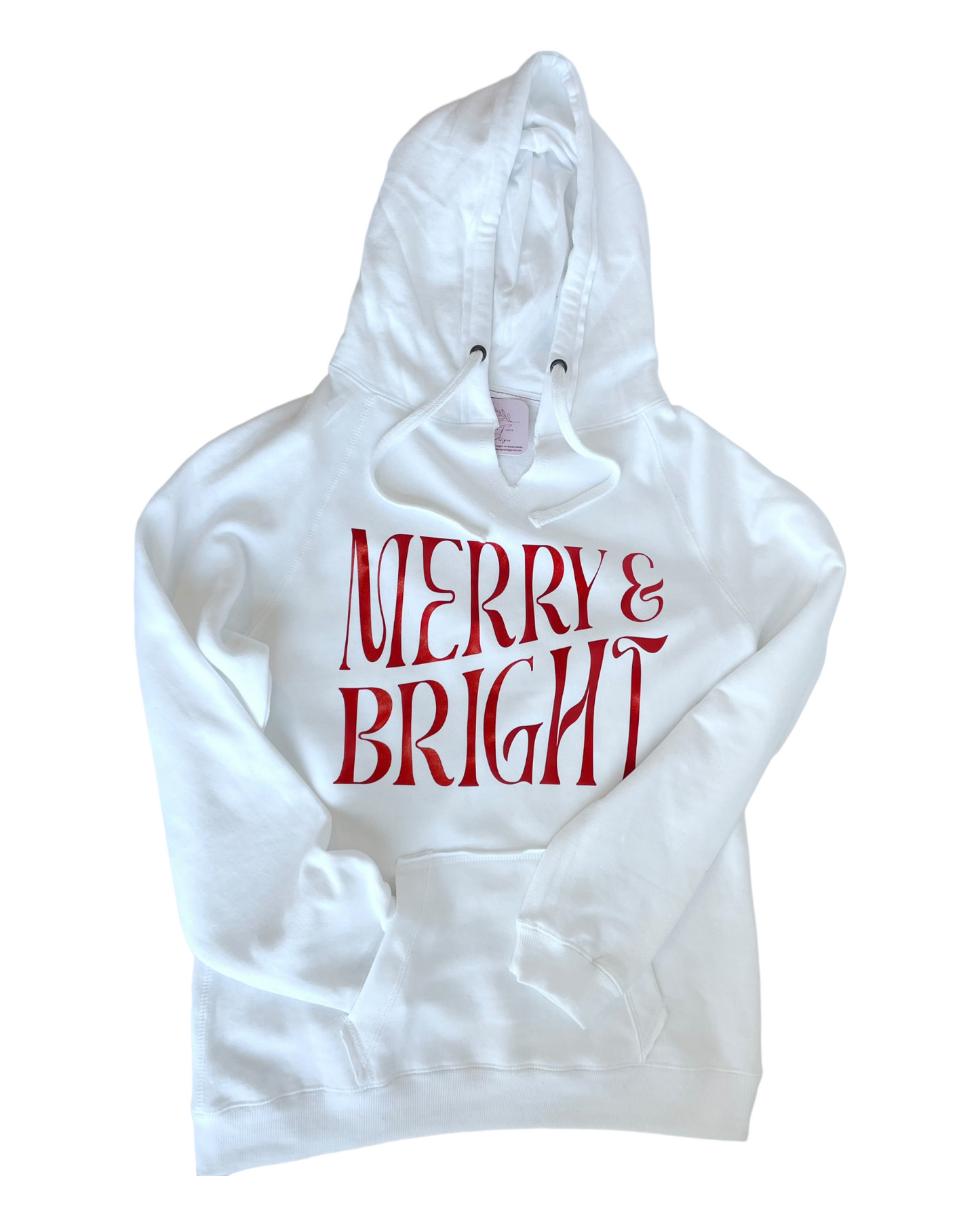 Merry & Bright Ladies Hoodie