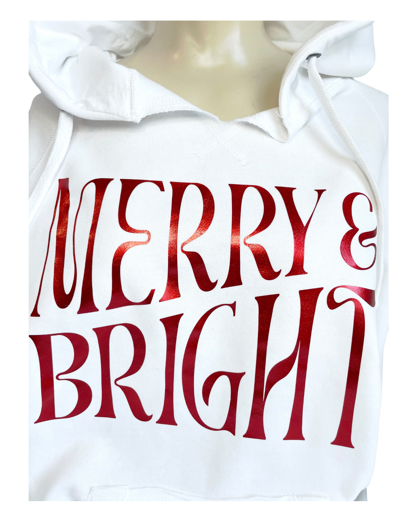 Merry & Bright Ladies Hoodie