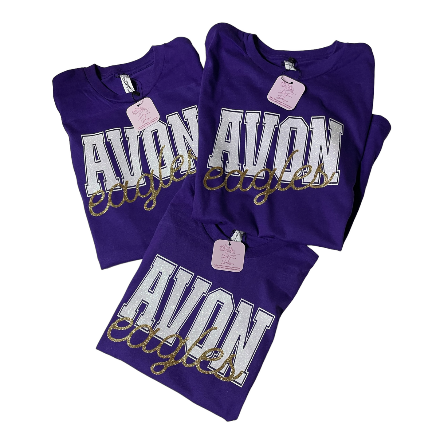 Campus Block Avon Eagles T-Shirt - t-shirt