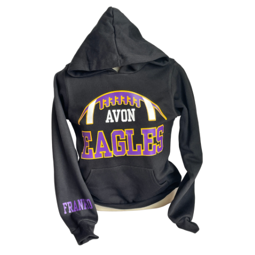 Youth Avon Eagles Football Hoodie - Hoodies